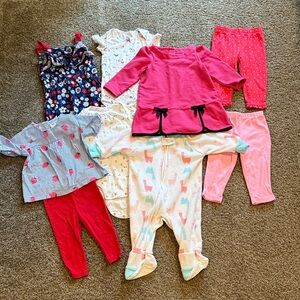 Colorful Baby Girl’s Clothing Set size 12-18 month